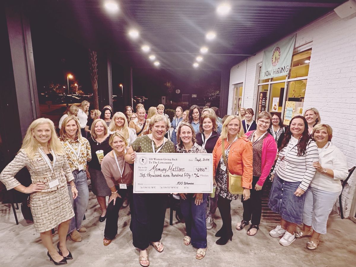 100 Women Giving Back to the Lowcountry March Meeting | Ralphie's Pizza