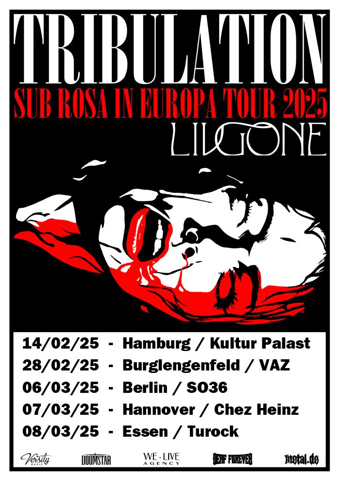 TRIBULATION- Subrosa in Europa Tour