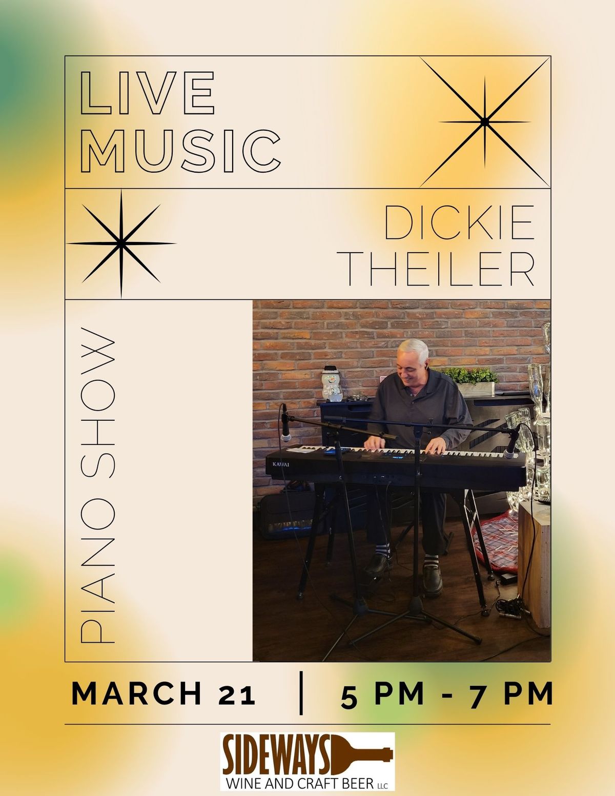 Live Music with Dickie Theiler!