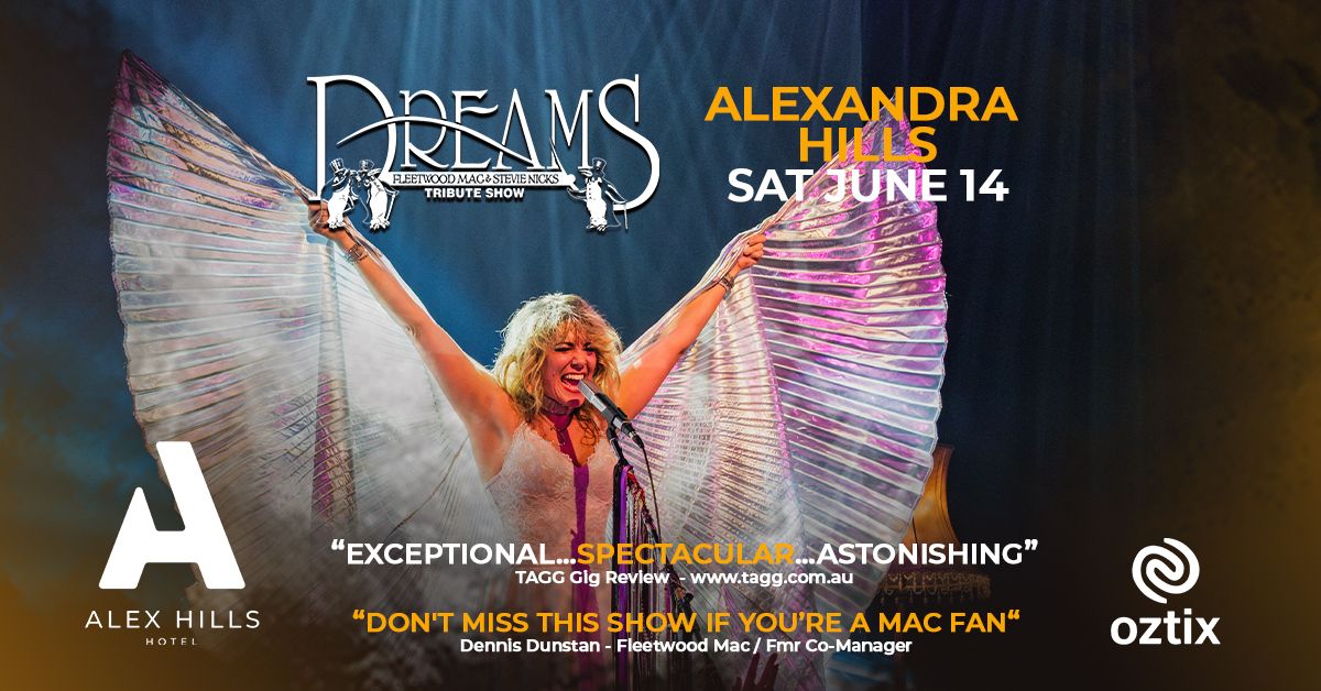 ALEXANDRA HILLS | DREAMS Fleetwood Mac & Stevie Nicks Show at Alex Hills Hotel 