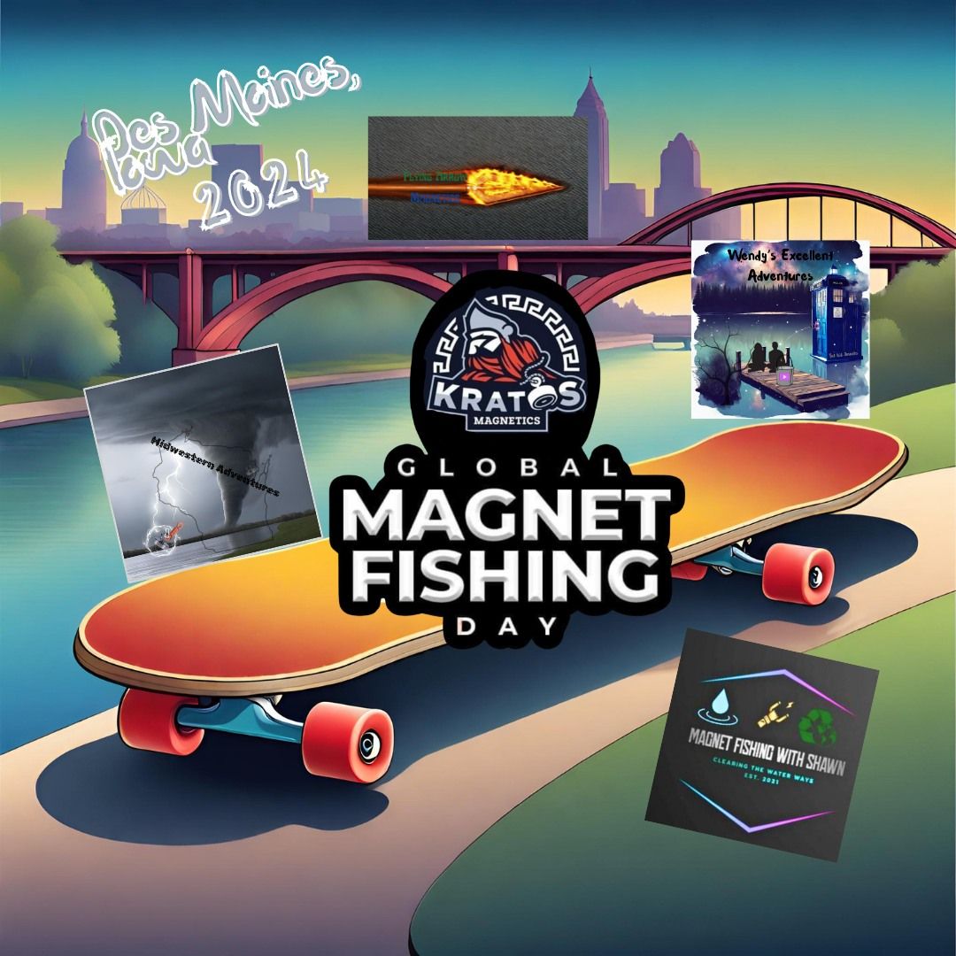Global Magnet Fishing Day- Des Moines, Iowa