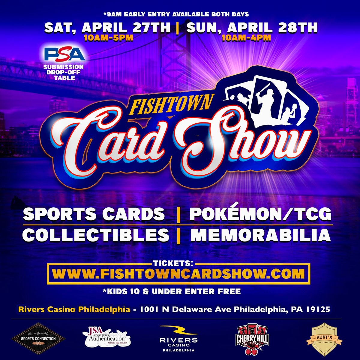 Fishtown Card Show (Philly) - April 27th & 28th, 2024 