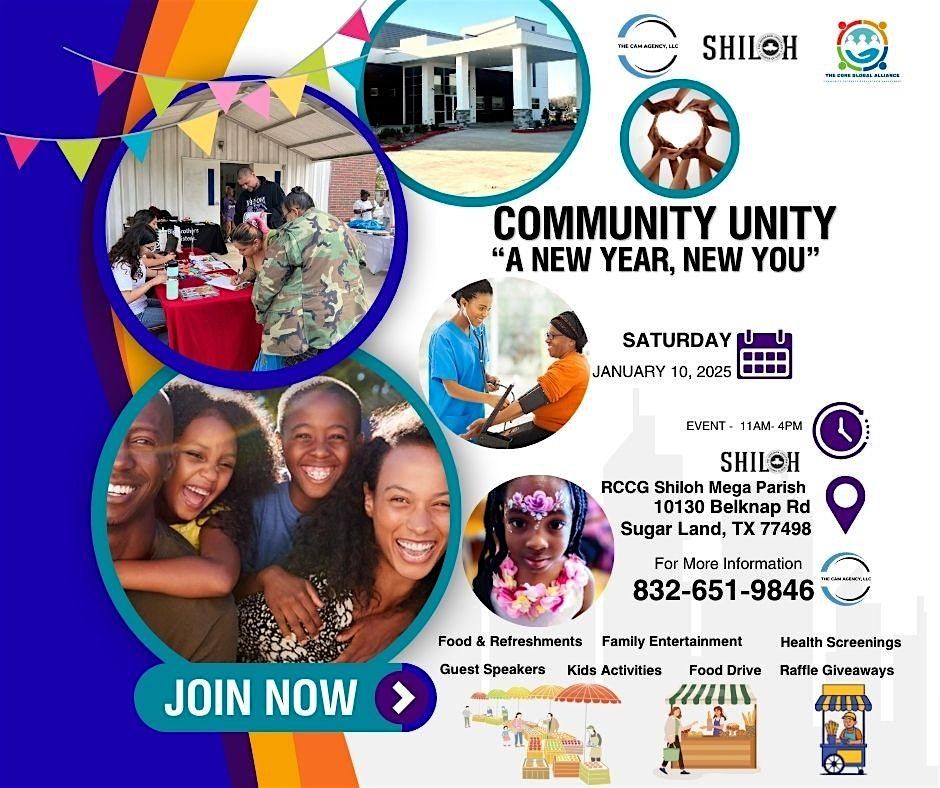 Community Unity- A New Year, New You