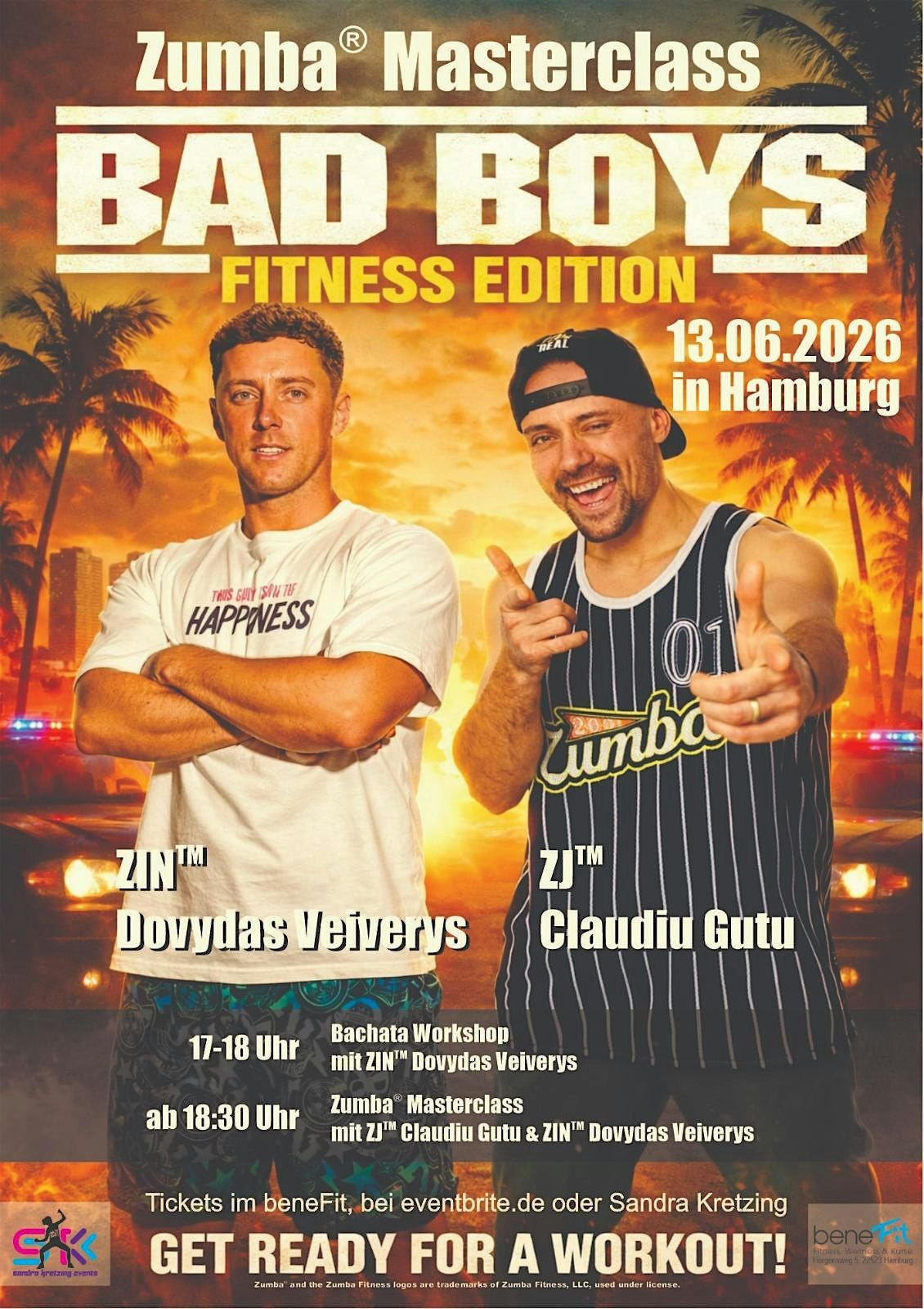Zumba Masterclass und Bachata workshop
