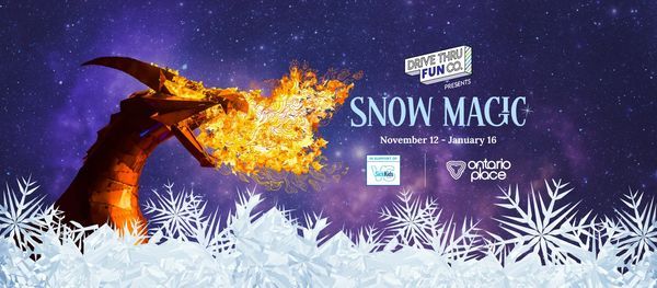 Drive Thru Fun Co Presents Snow Magic Ontario Place Blvd Toronto On M6k Canada 6 December To 7 December