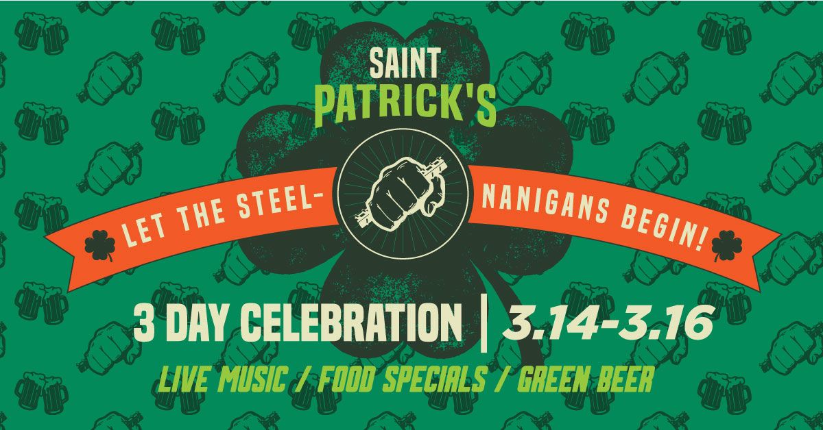 ST. PATTY'S 3-DAY CELEBRATION!