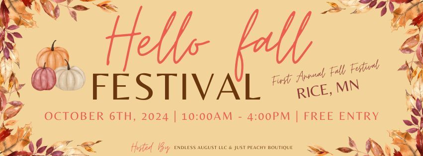 Hello Fall Festival 2024 