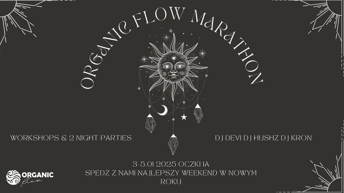 Organic Flow Marathon - 3-5.01.2025