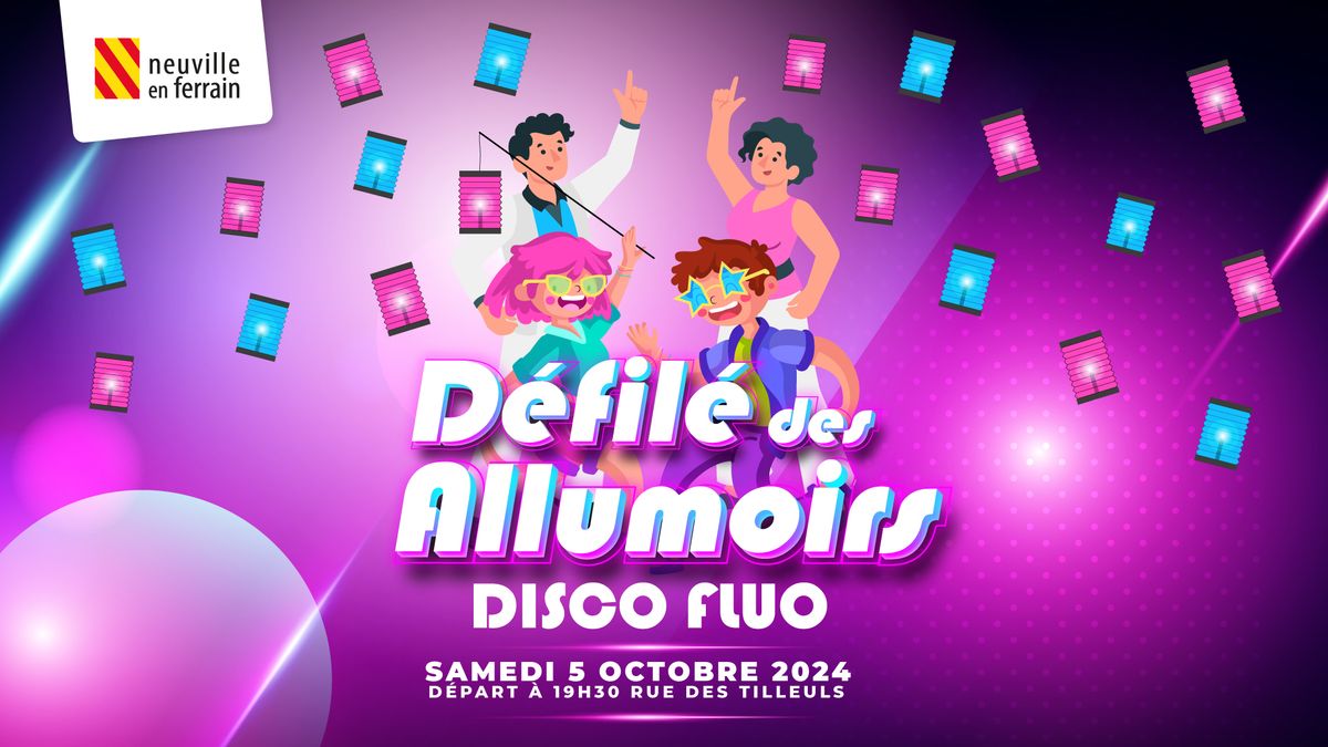 D\u00e9fil\u00e9 des Allumoirs : Disco Fluo !