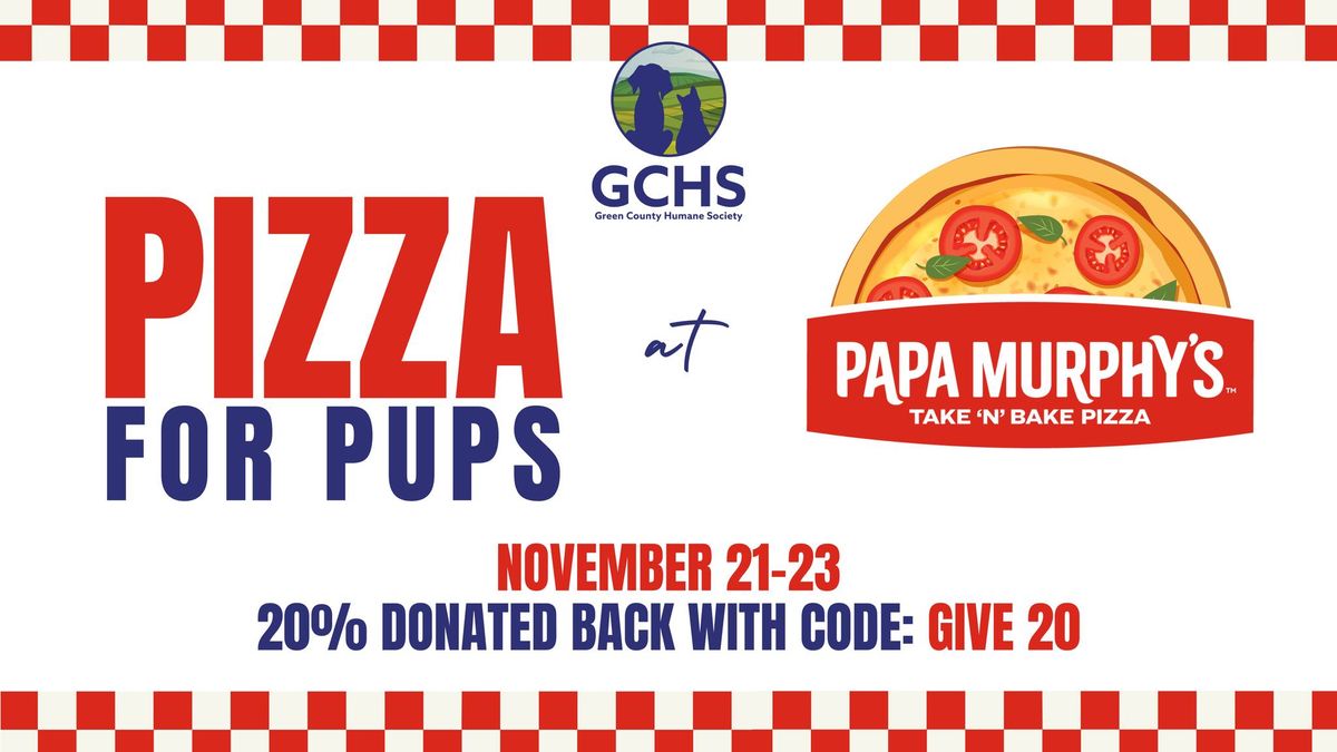 Pizza For Pups at Papa Murphy's