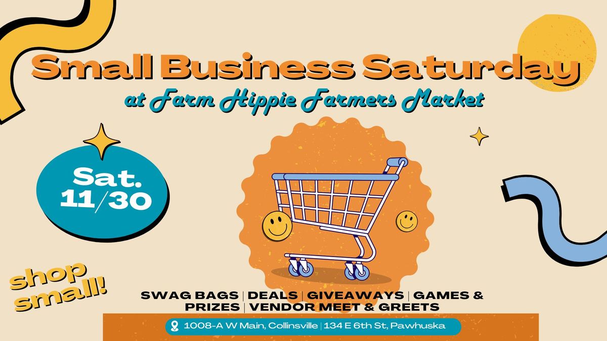 Small Business Saturday 2024 at Farm Hippie