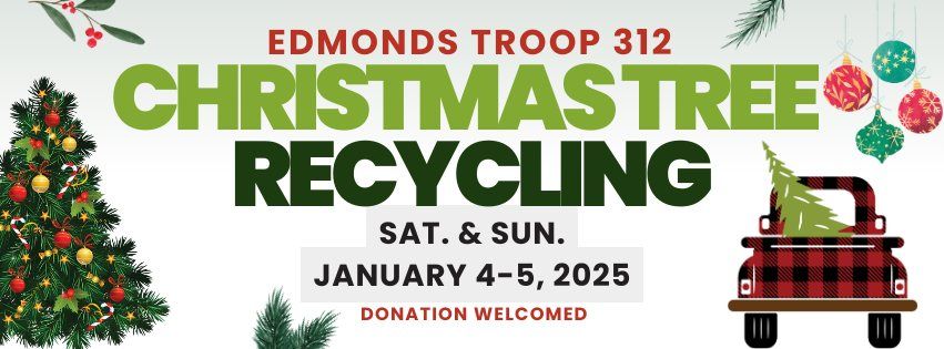 Troop 312 Christmas Tree Recycling