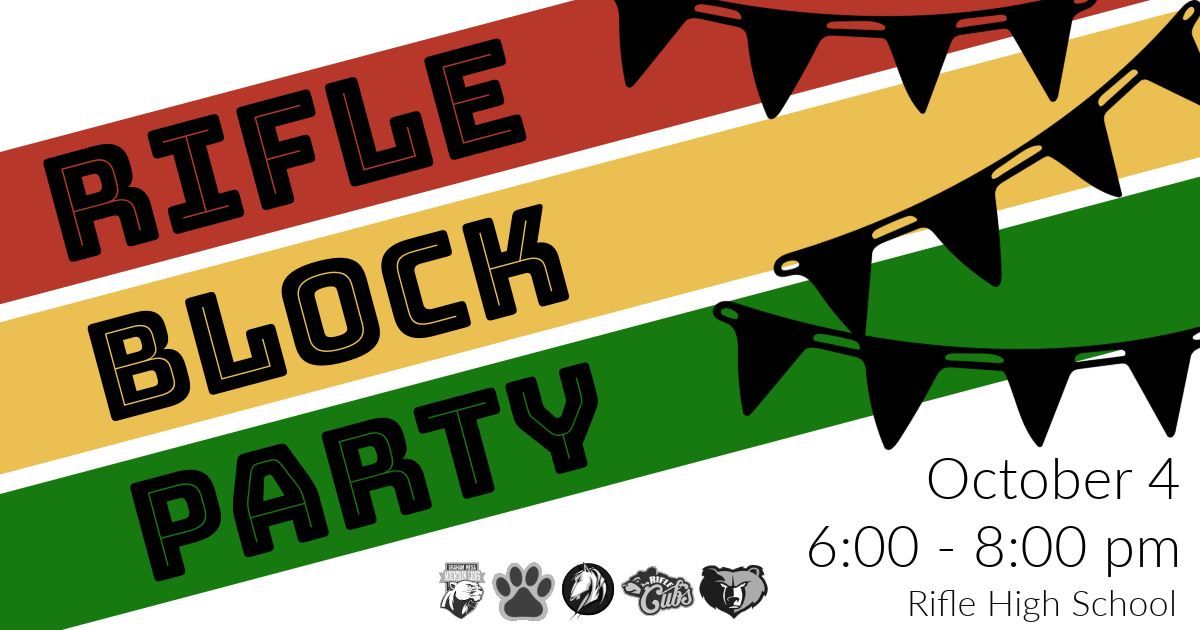 \ud83c\udf89 Rifle Block Party: A Community Celebration! \ud83c\udf8a