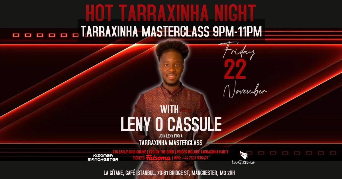 Tarraxinha Masterclass with Leny O Cassule at La Gitane Manchester