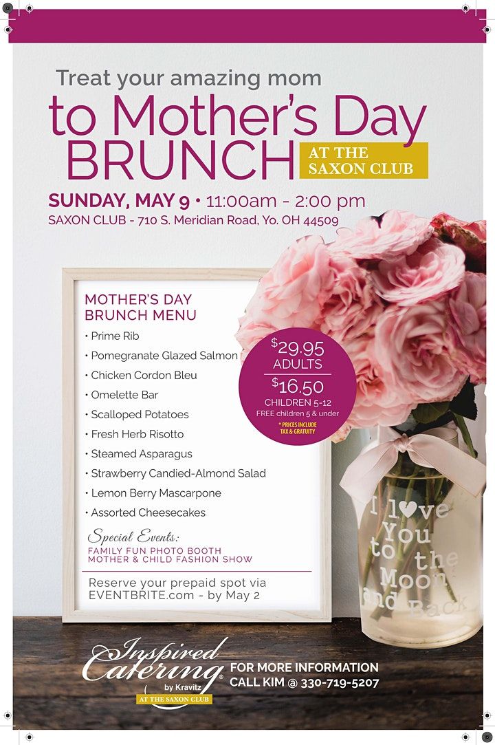 Mothers Day Brunch, Saxon Club, Youngstown, 9 May 2021