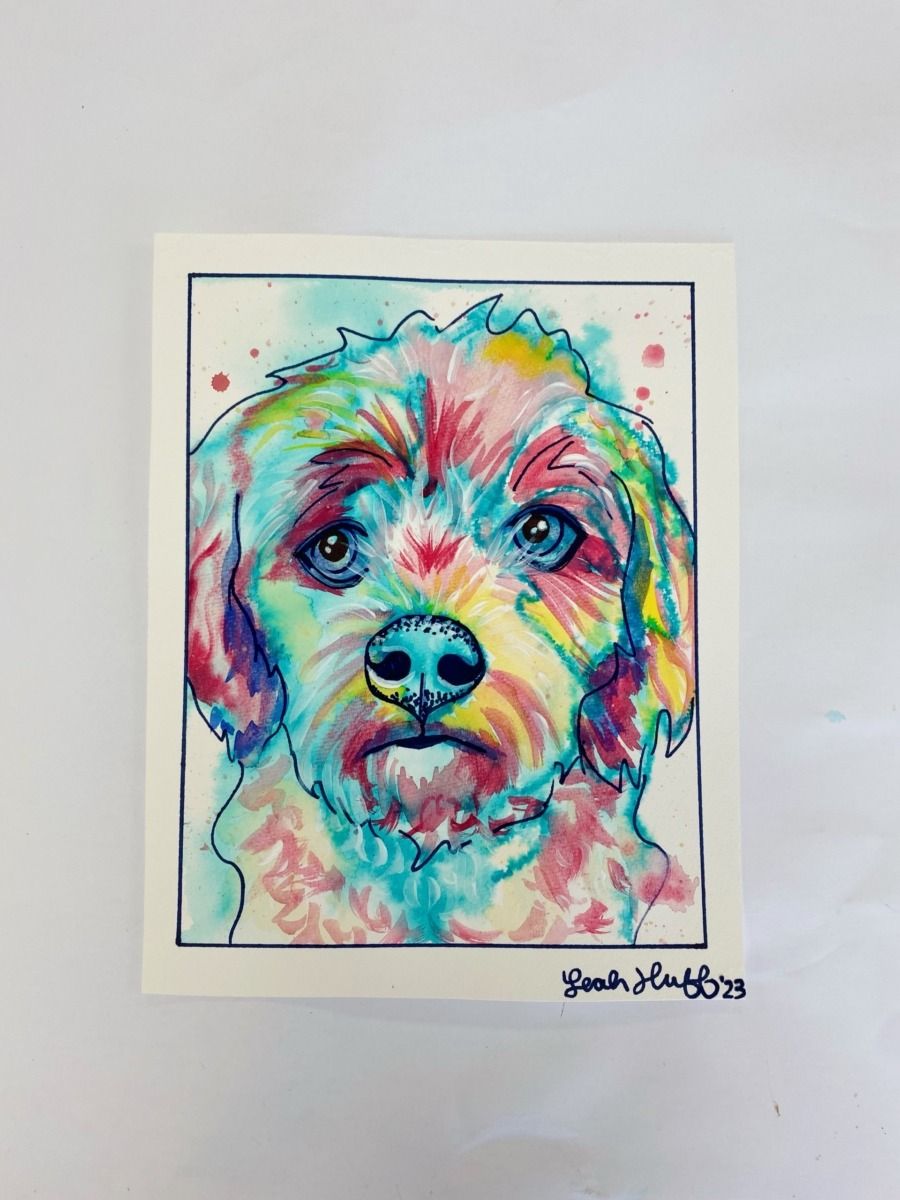 Paint Your Pet Watercolor Workshop | Ages 10-Adult