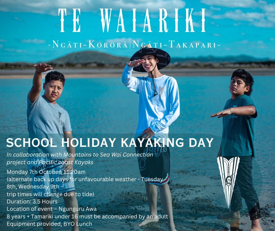 Te Waiariki Pacific Coast Kayaking Day (Register now using the link in bio)