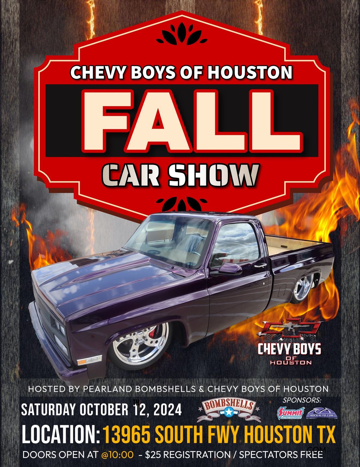 CHEVY BOYS OF HOUSTON FALL CAR SHOW