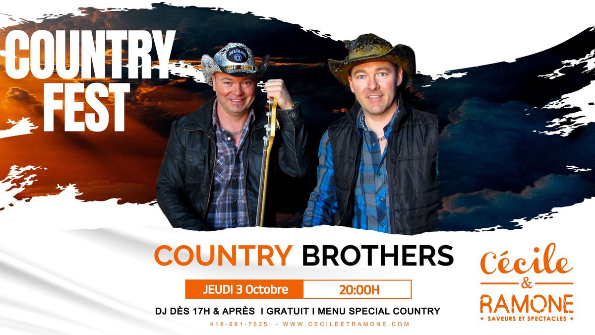 COUNTRY FEST - COUNTRY BROTHERS 