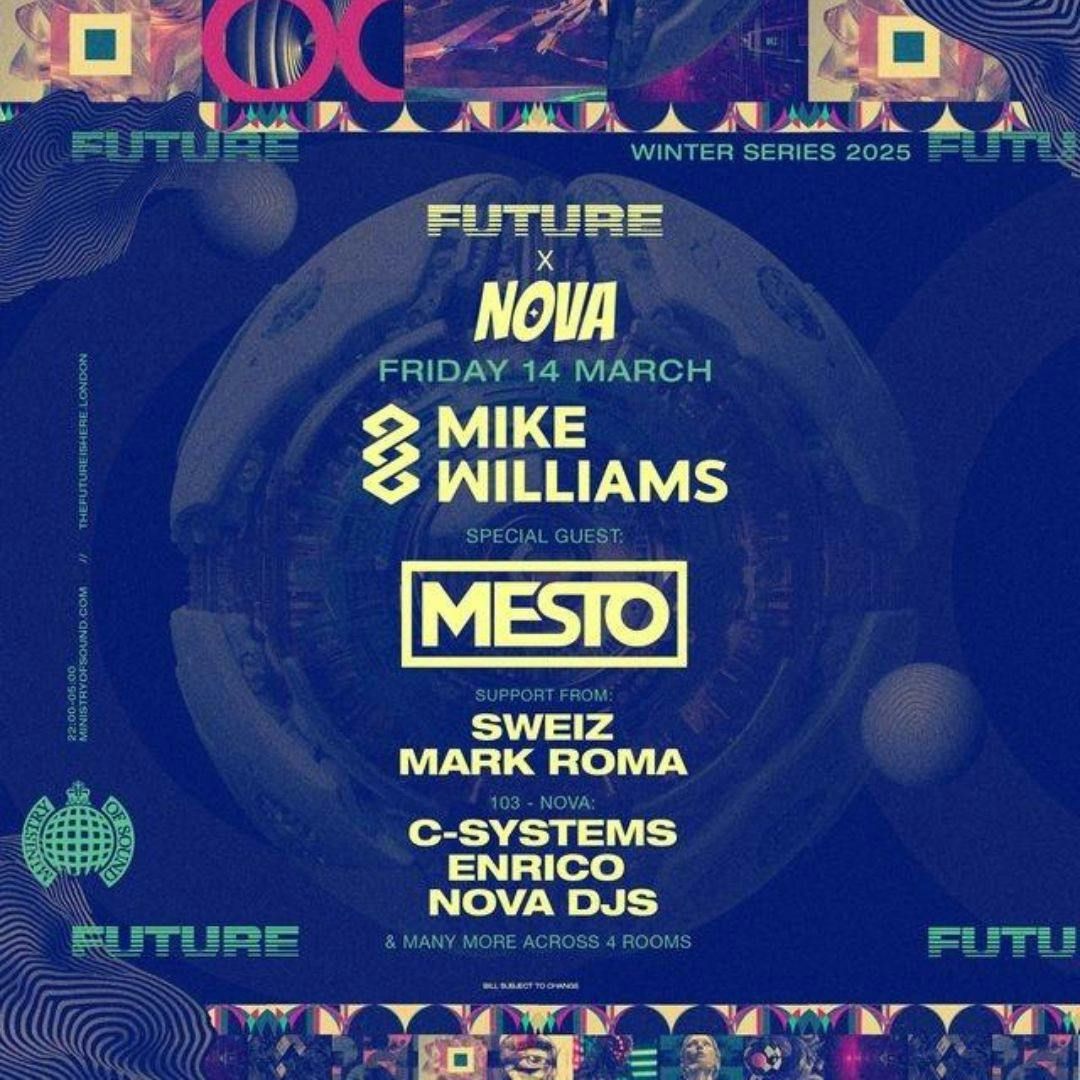 Ministry of Sound | Fri 14 Mar | Mike Williams (Exclusive \u00a310 Tickets)