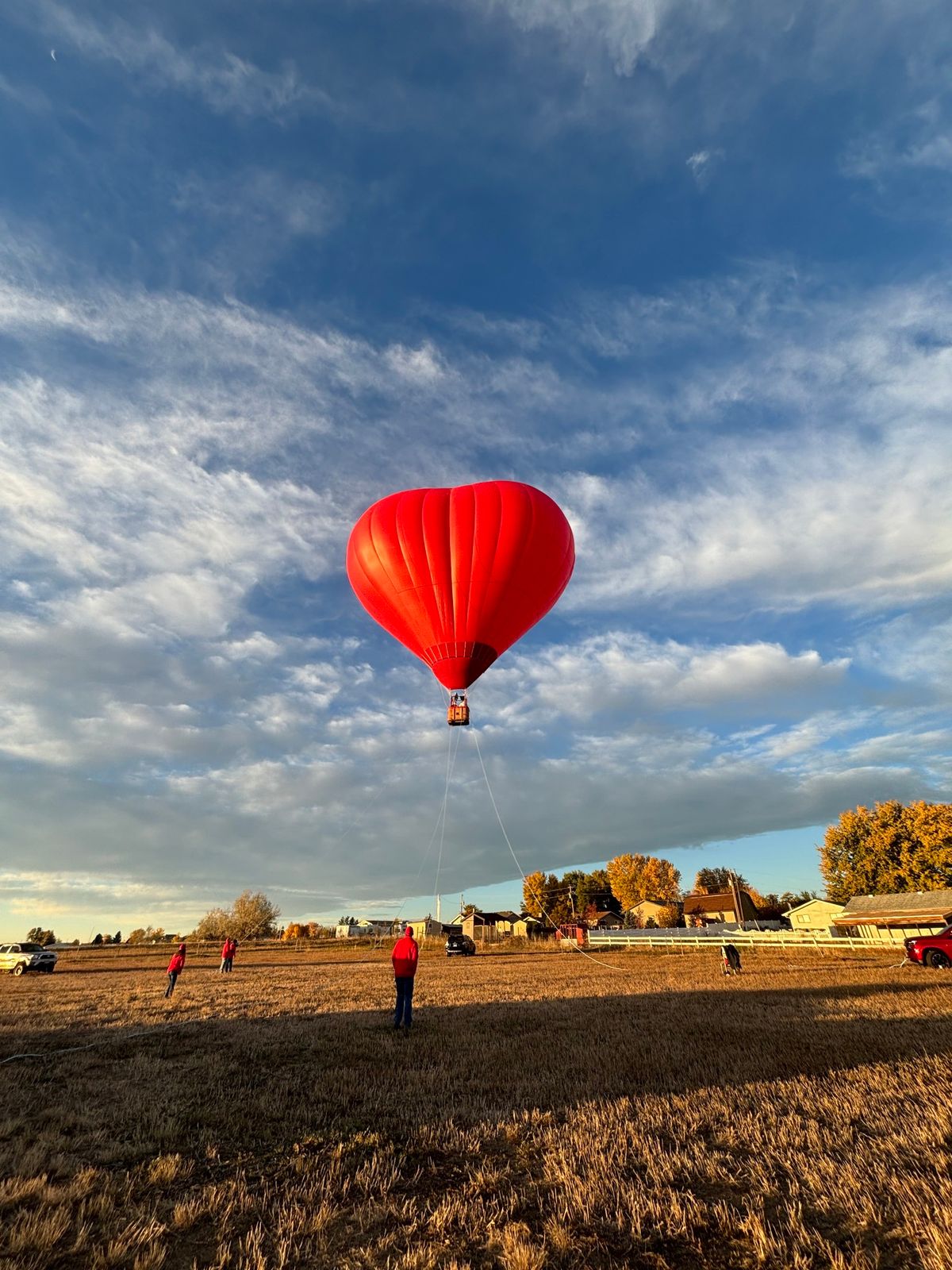 Tethered Hot Air Balloon Ride Valentine\u2019s Weekend