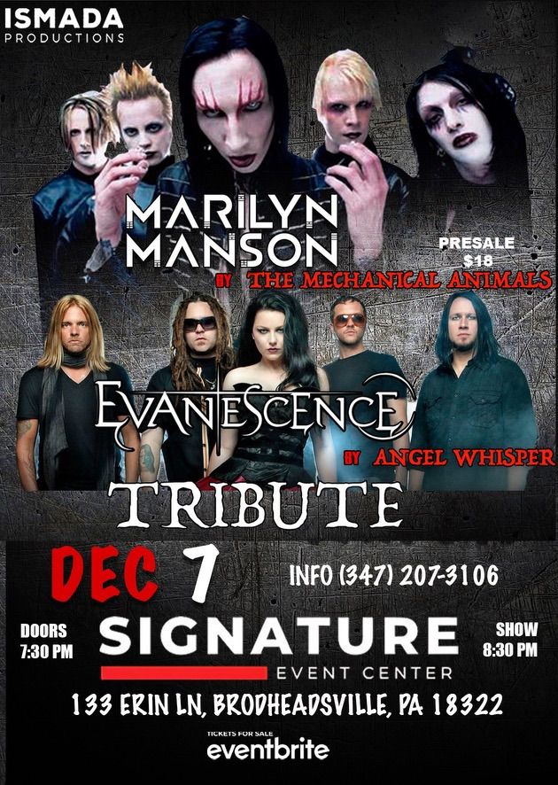 Marilyn Manson and Evanescence Tributes