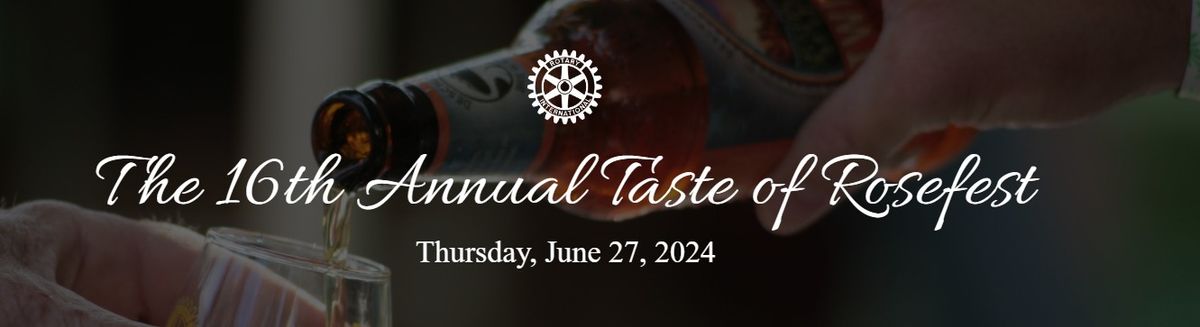 Taste of Rosefest