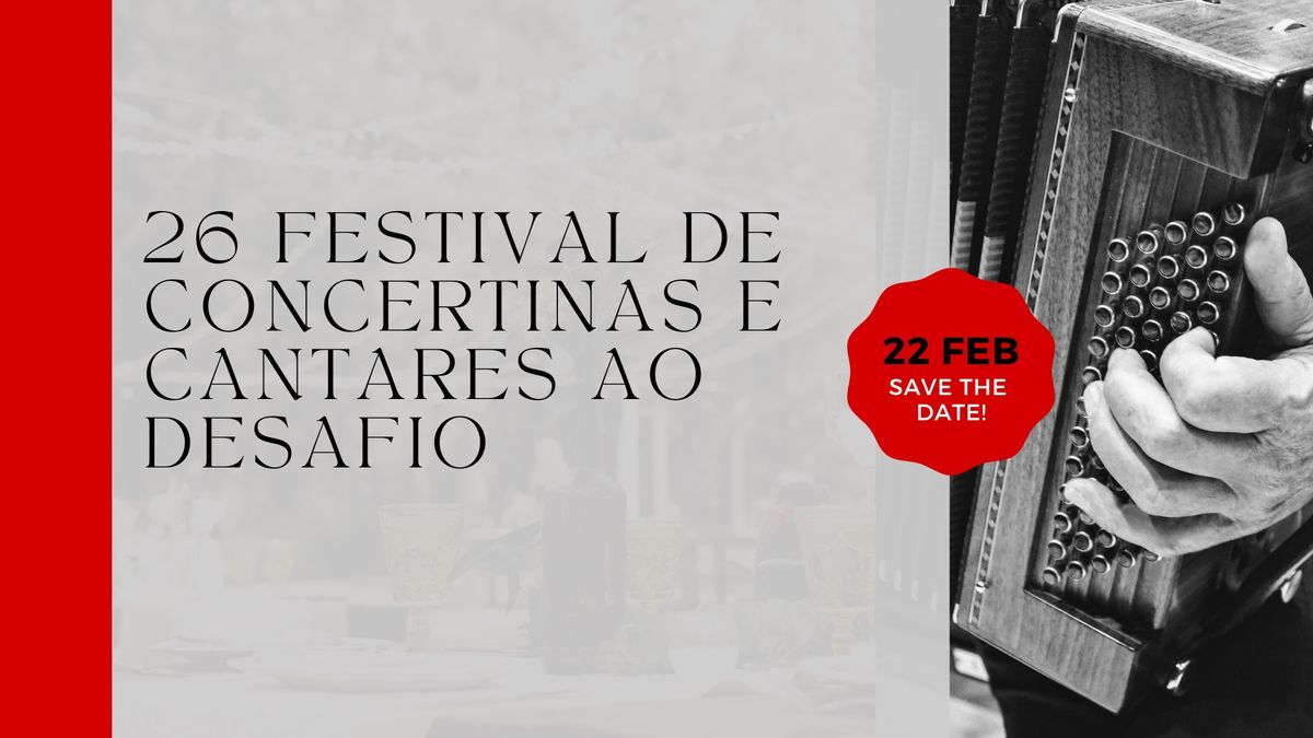 26o Festival de Concertinas e Cantares ao Desafio