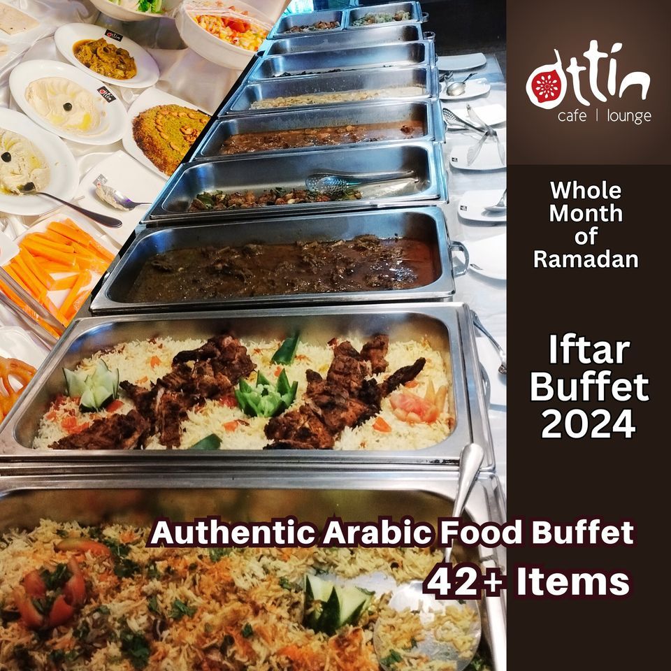 Authentic Arabic Food buffet