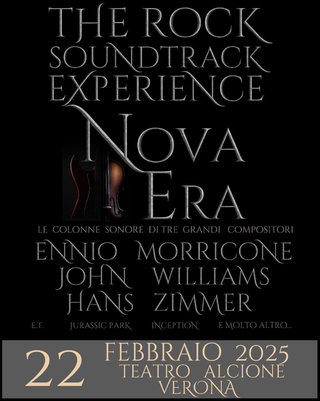 Nova Era - The Rock Soundtrack Experience live @ Cinema Teatro Alcione