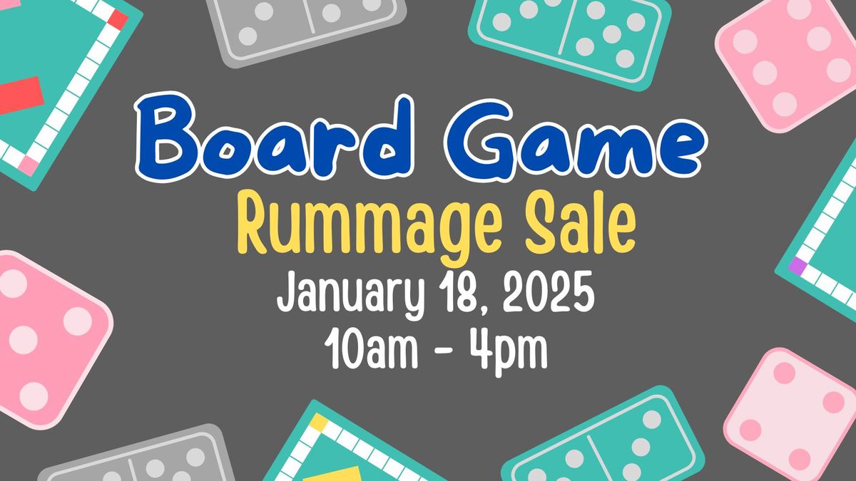 Board Game Rummage Sale