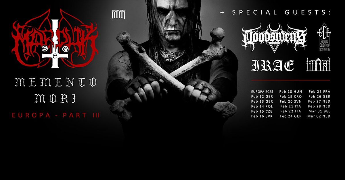 (SOLD OUT!) MARDUK + go\u015bcie - 14.02. - \u015awidnica, Klub Bolko \/ \u015aOK