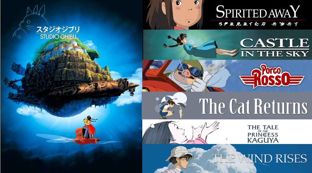 THE STUDIO GHIBLI FILM SERIES