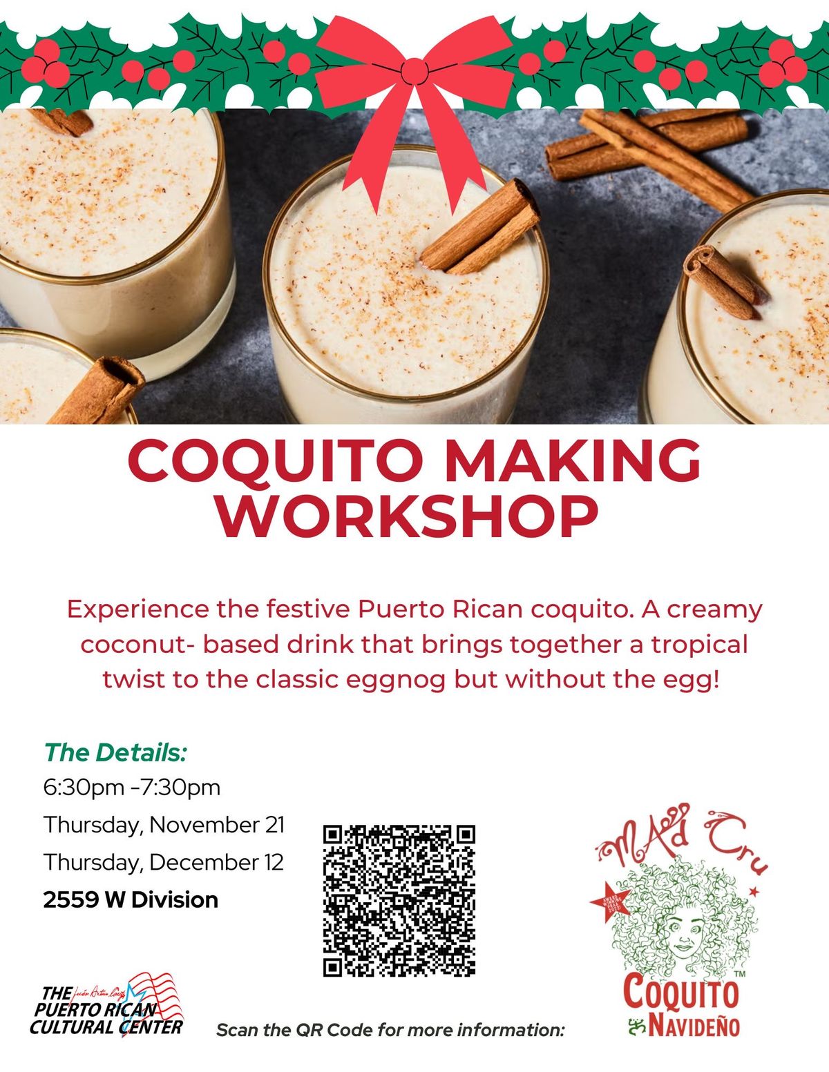 Coquito Workshop