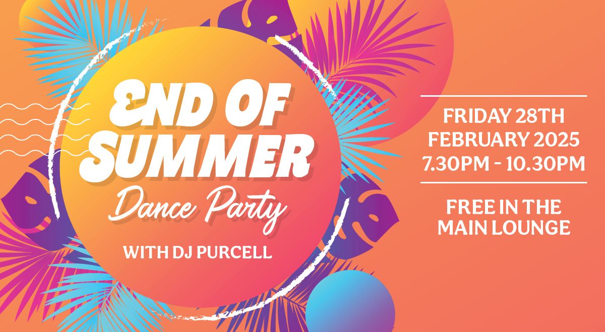 End of Summer Dance Party \u2600\ufe0f\ud83c\udf89