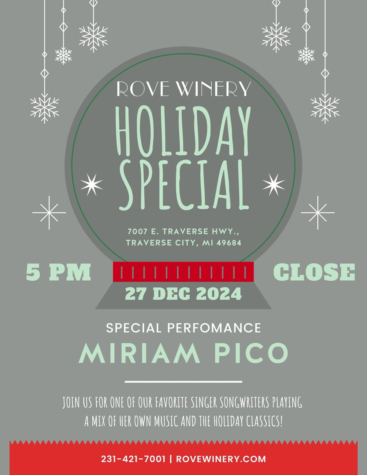 Rove Holiday Music - Miriam Pico 