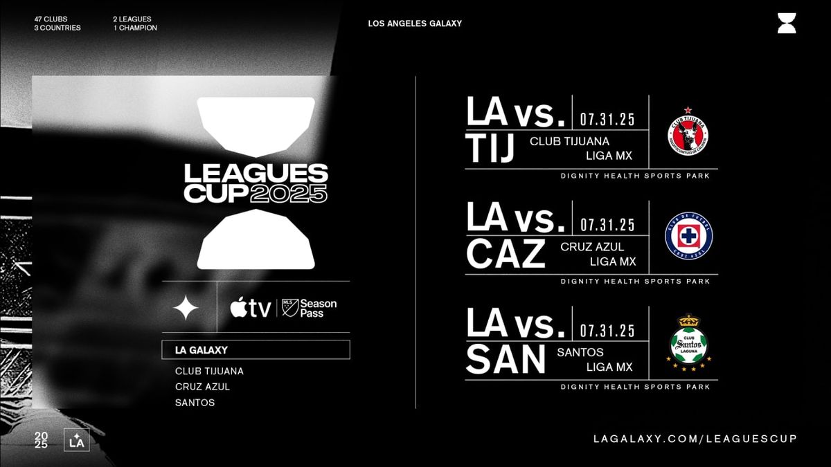 Leagues Cup - Group Stage: Santos Laguna at LA Galaxy