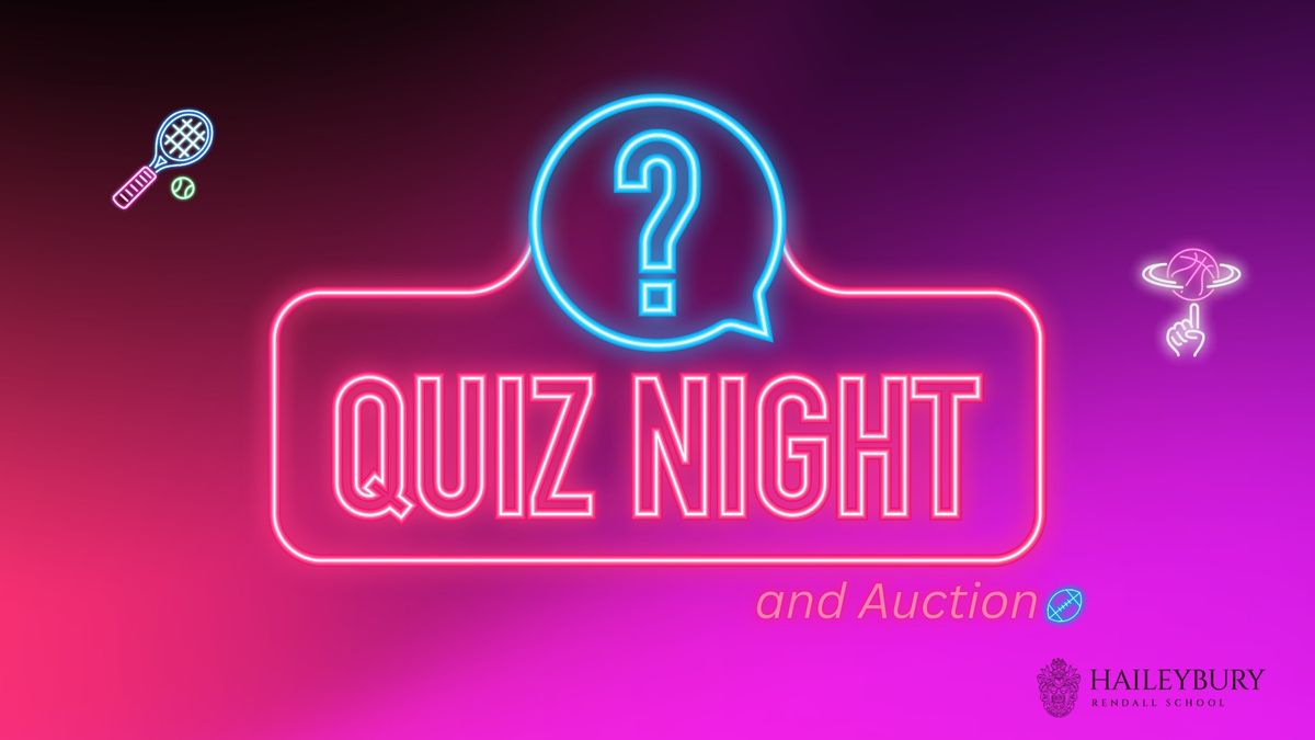 HRS Quiz Night and Auction