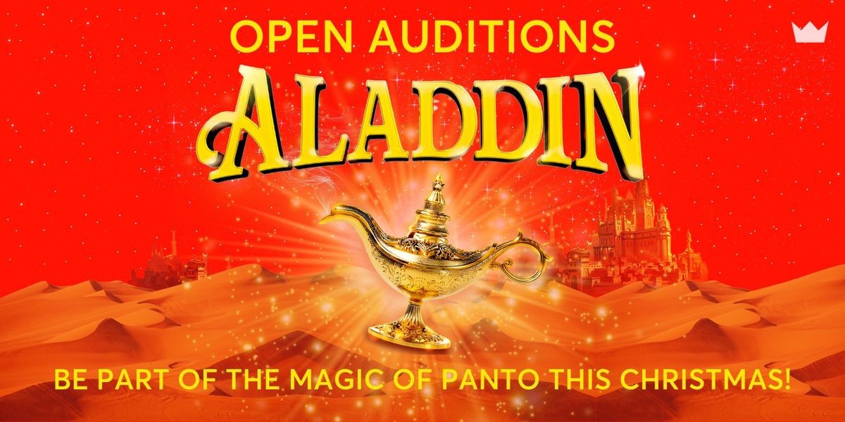 Open Auditions for Aladdin