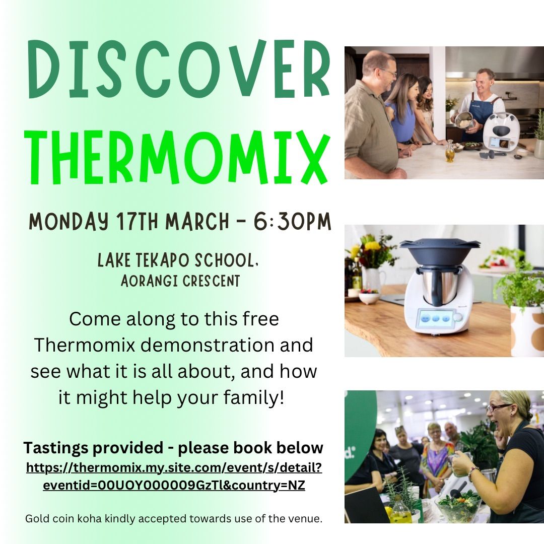 Tekapo - Discover Thermomix Workshop