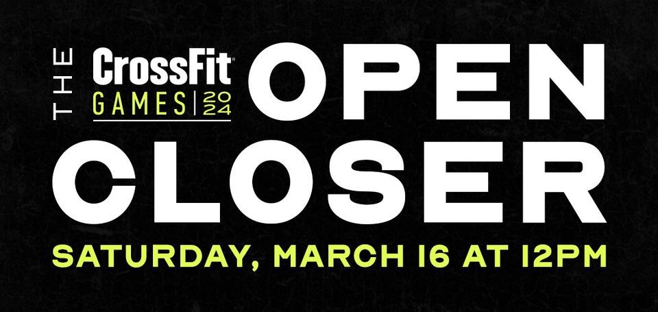  2024 CrossFit Open Closer, 530 Oxford St. W., London, ON, Canada Illustration 