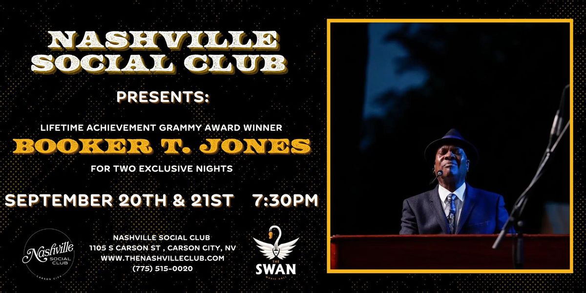 An Evening with Booker T. Jones - Saturday