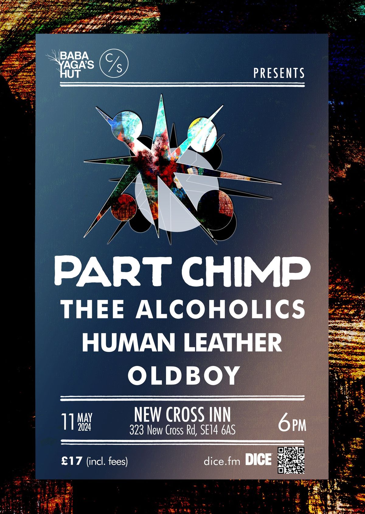 Part Chimp, Thee Alcoholics, Human Leather, Oldboy