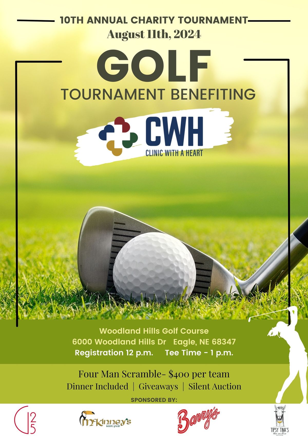 10th Annual Charity Golf Tournament: Clinic with a Heart