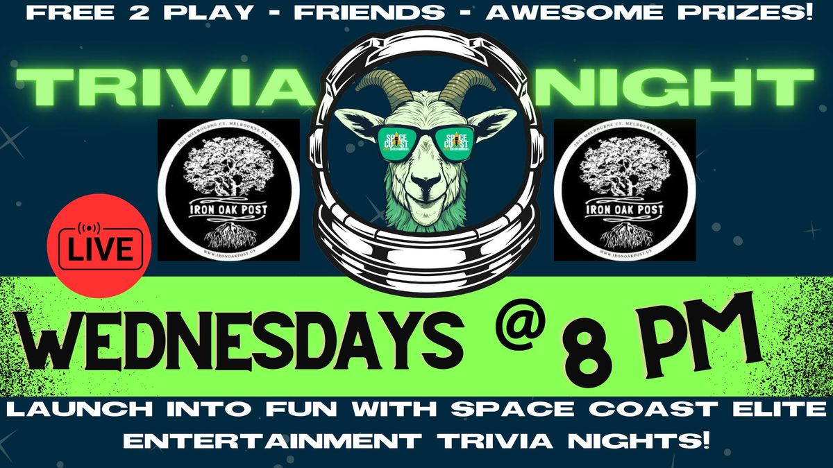 SCEE Iron Oak Post Trivia 