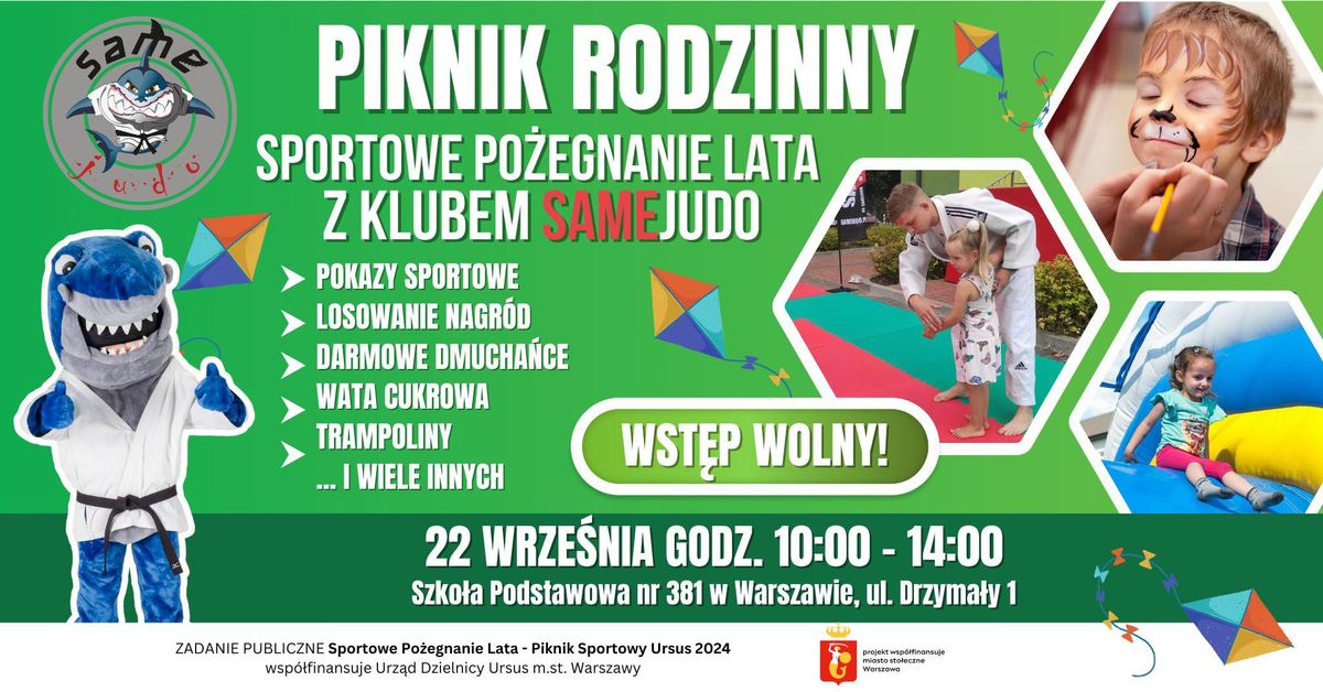 Sportowe po\u017cegnanie lata! Piknik rodzinny Ursus \u2600\ufe0f