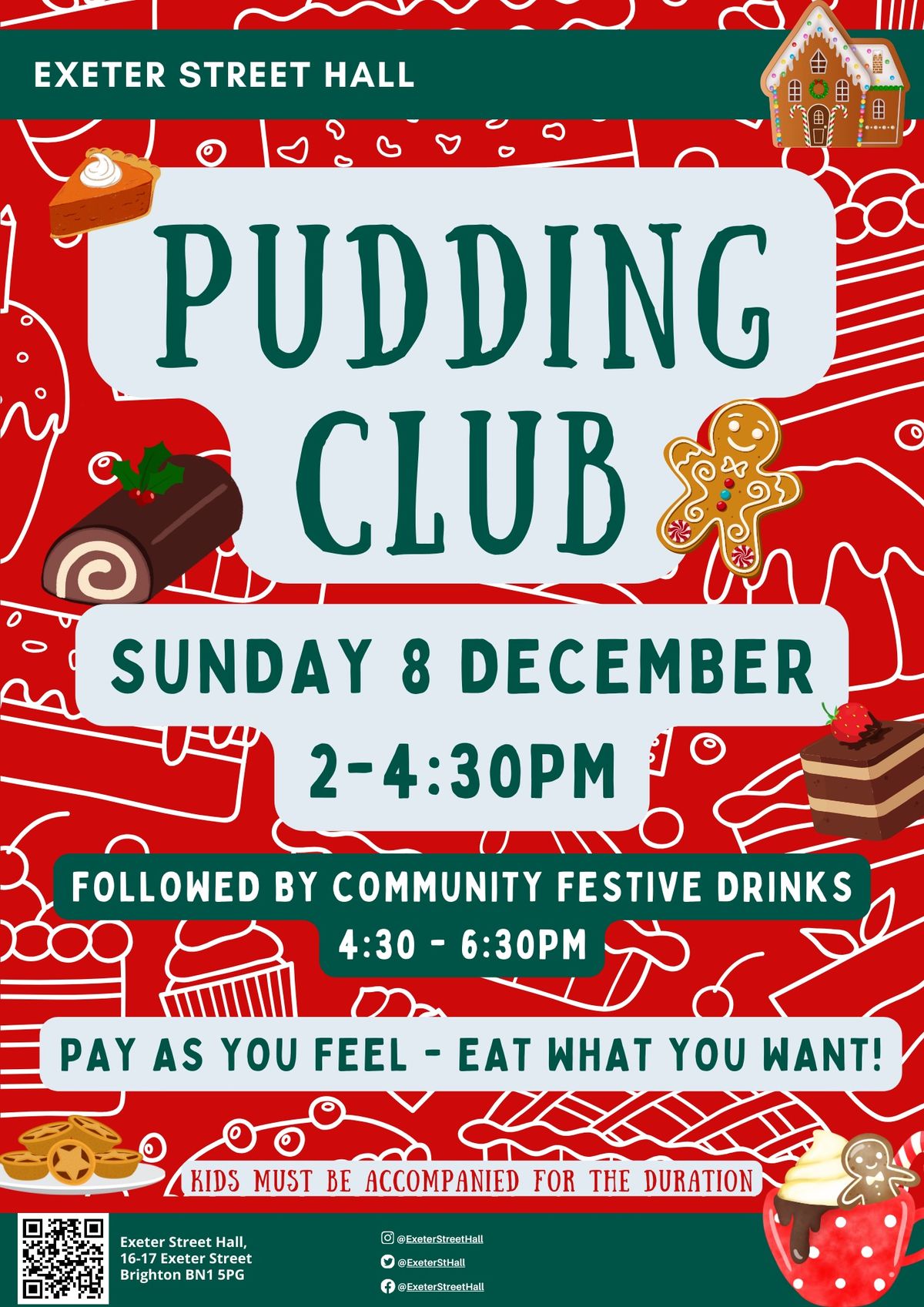 Pudding Club & Community Festive Drinks