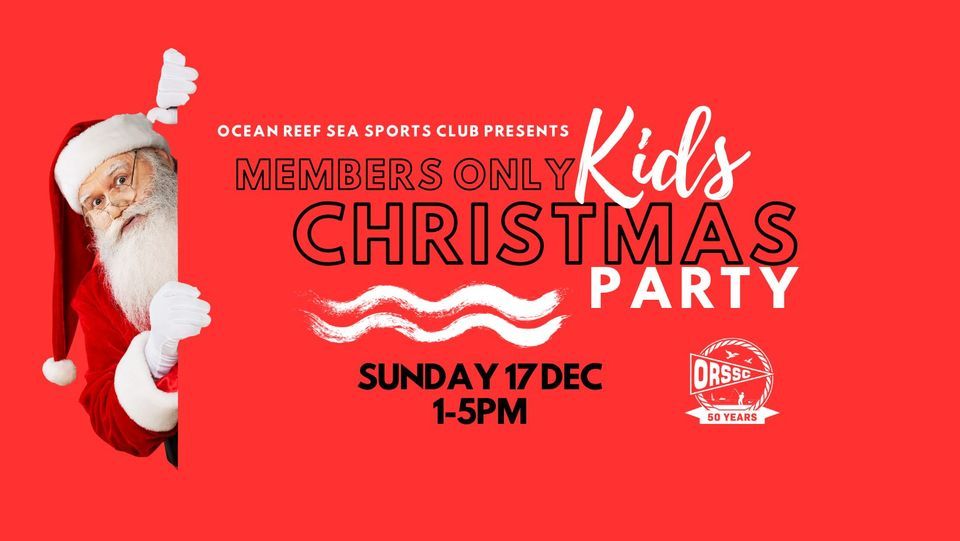 Kids Christmas Party at Ocean reef Sea Sports Club