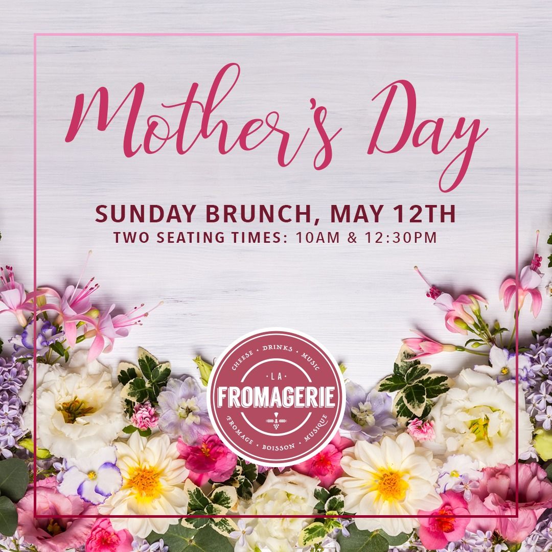 SOLD OUT Mothers Day Brunch with us! 12:30 pm seating 