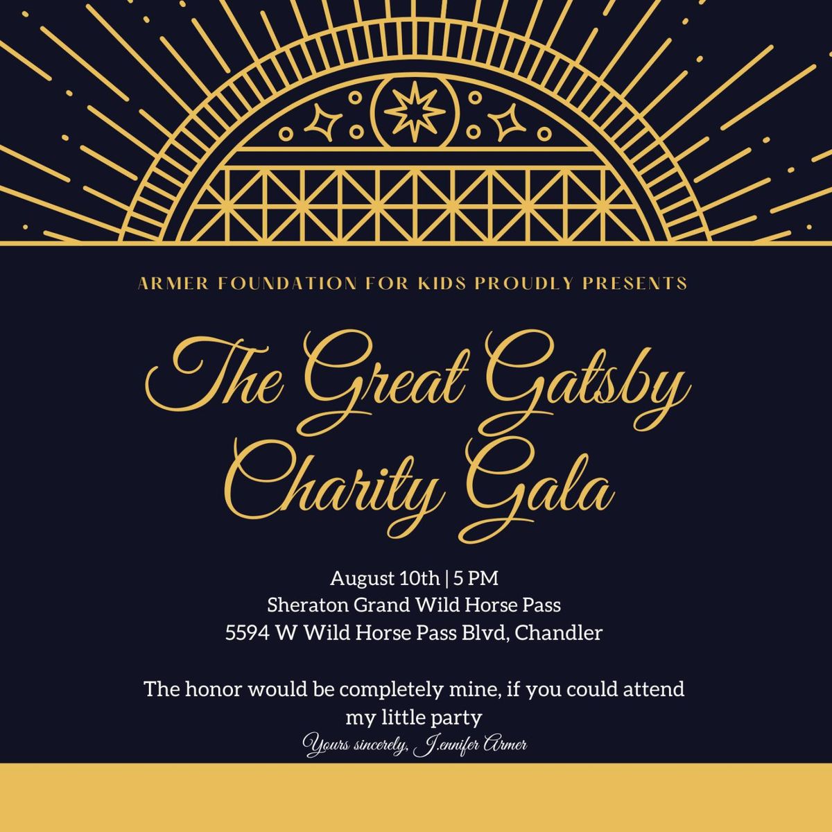 The Great Gatsby Charity Gala